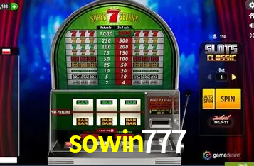 sowin777: A Experiência de Casino com Jogos de Mesa ao Vivo